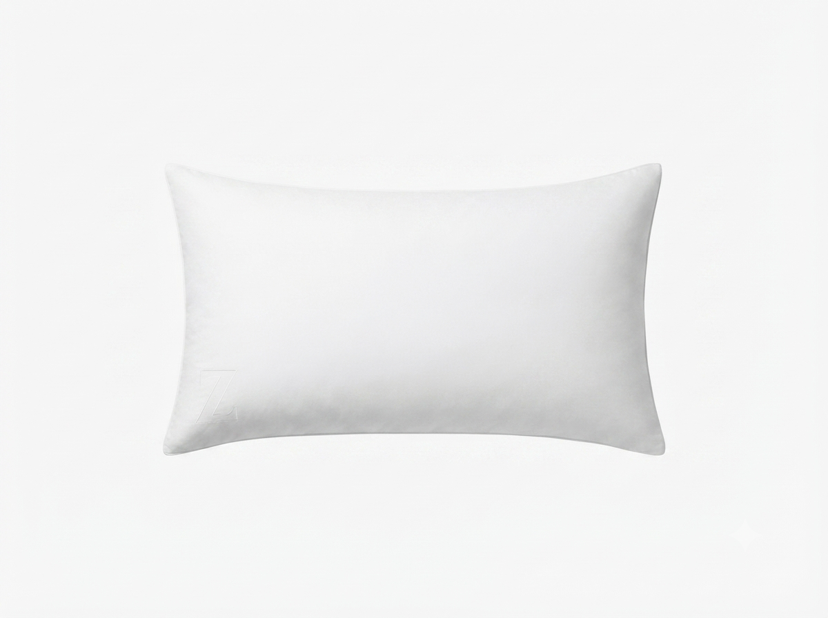 Malouf plush microfiber pillow with soft, smooth fabric surface ideal for comfortable sleeping and restful nights.
