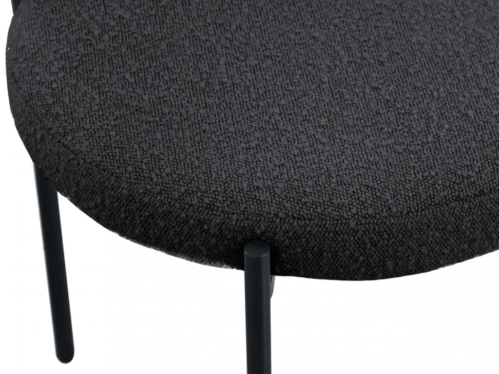 Midnight Boucle Chair
