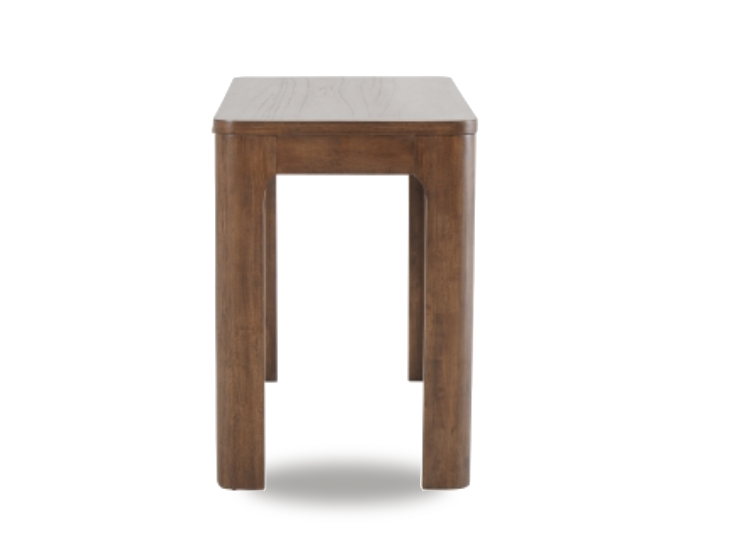 Image of a classic walnut desk by NPD-3600008-WT featuring a spacious wooden surface and sturdy legs.