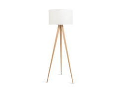 Natural Wood Trio Leg Lamp for Modern Decor - The Everset