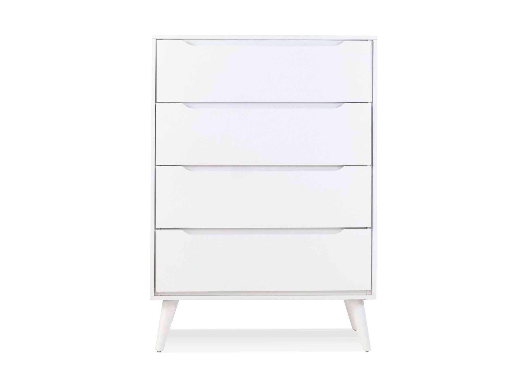 Tall White Dresser - Stylish Storage Solution - The Everset Tall White Dresser - Stylish Storage Solution - The Everset