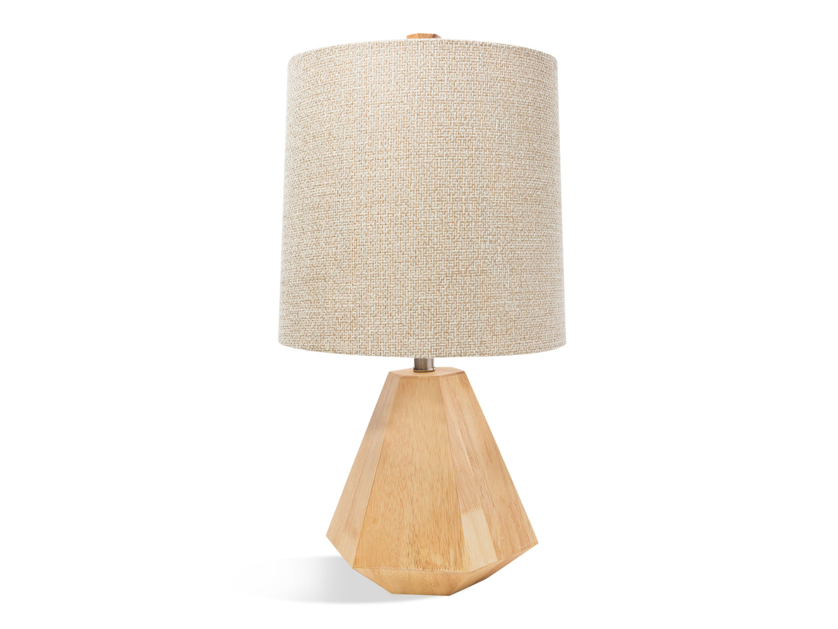 Wood Geometric Lamp - The Everset