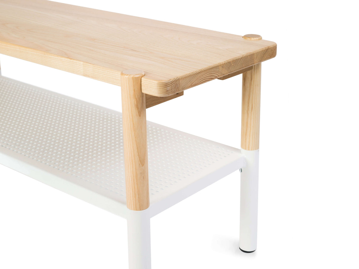 Wood Shoe Bench - The Everset