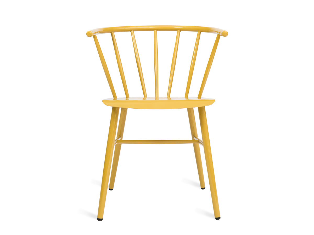 Glossy Yellow Chair - The Everset