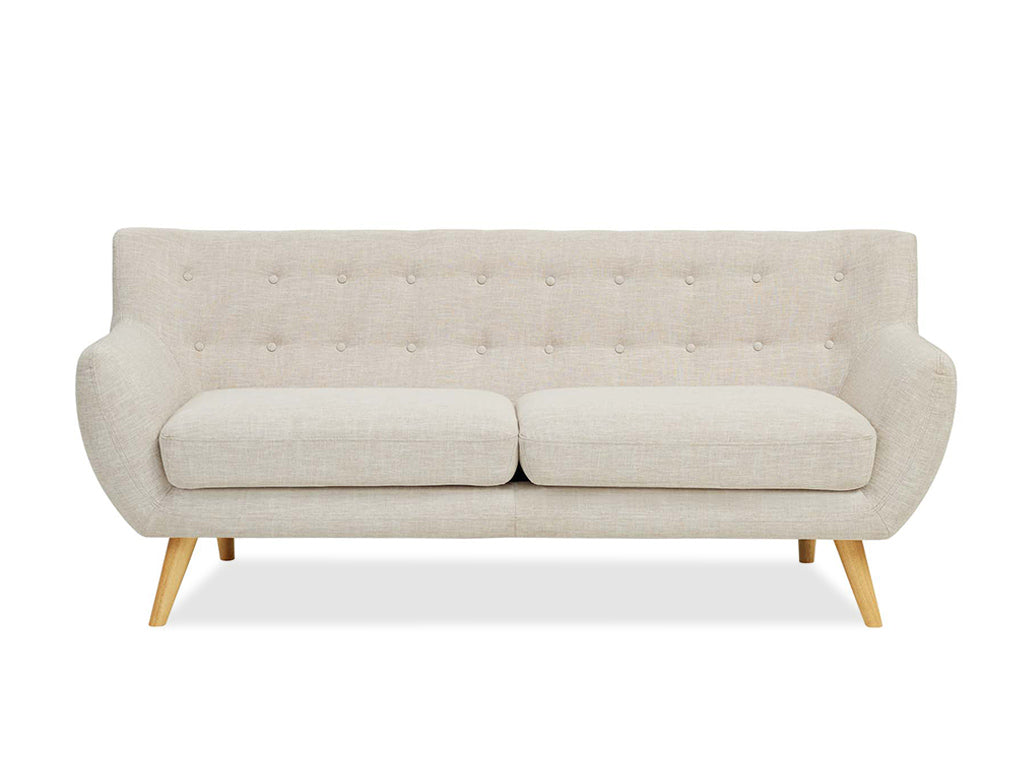 Compact Beige Sofa