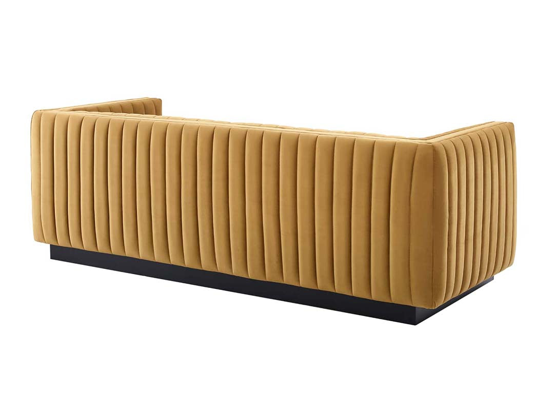 Chic Channeled Sofa