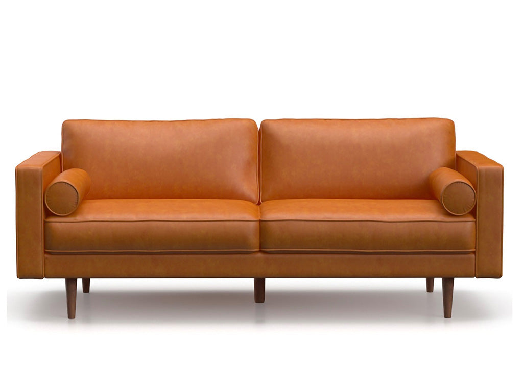 Fleather Mid-Century Sofa